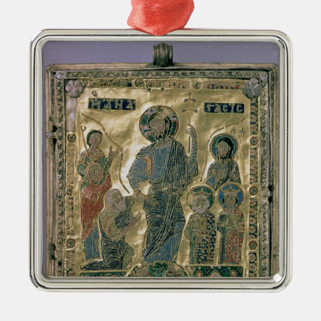 Das Anastasis Silbernes Ornament (Vorne)