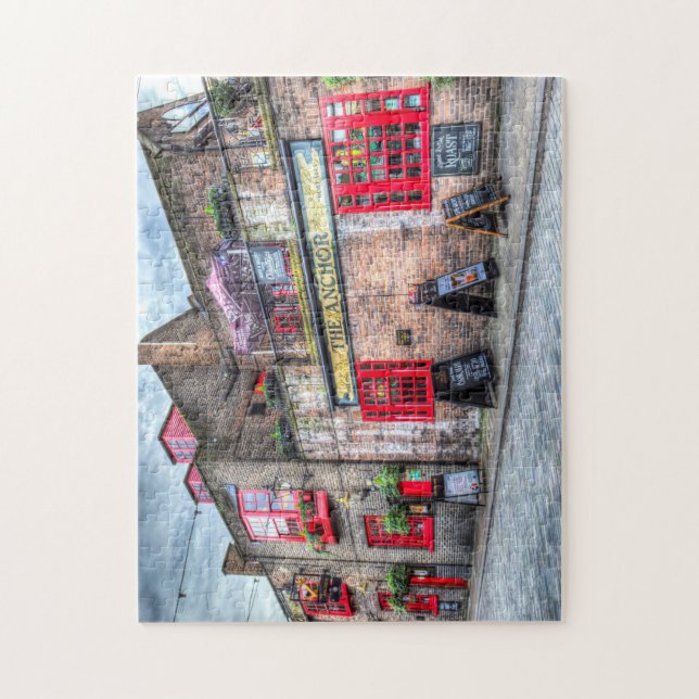 Das Anchor Pub London Puzzle (Vertikal)