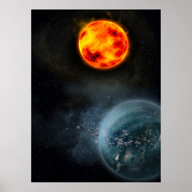 das andere Galaxieposter Poster (Vorne)