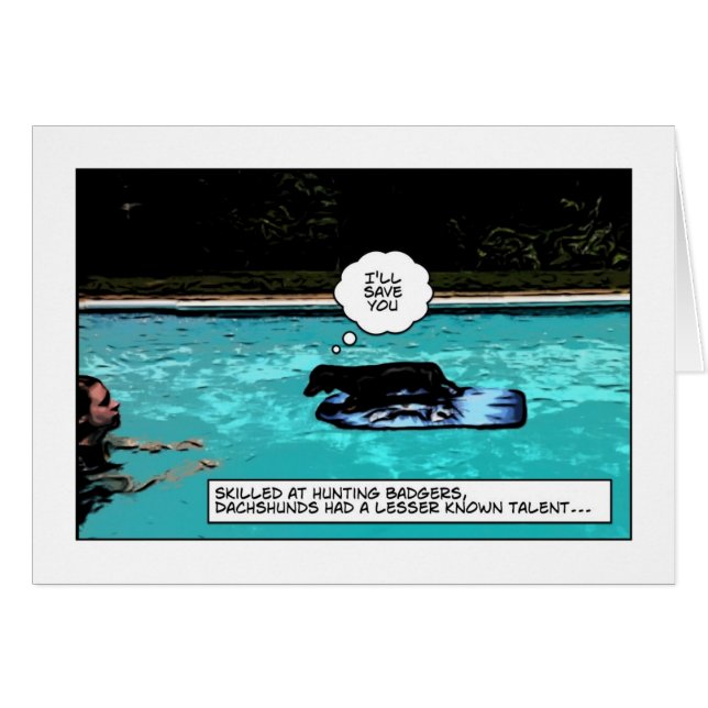 das andere Talent der Dackeln (Vorderseite (Horizontal))