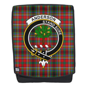 Das Anderson vom Arbrake-Clan-Wappen-Tartan-Karo Rucksack