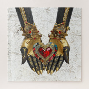 Das Angebot - Herz in den Händen Puzzle