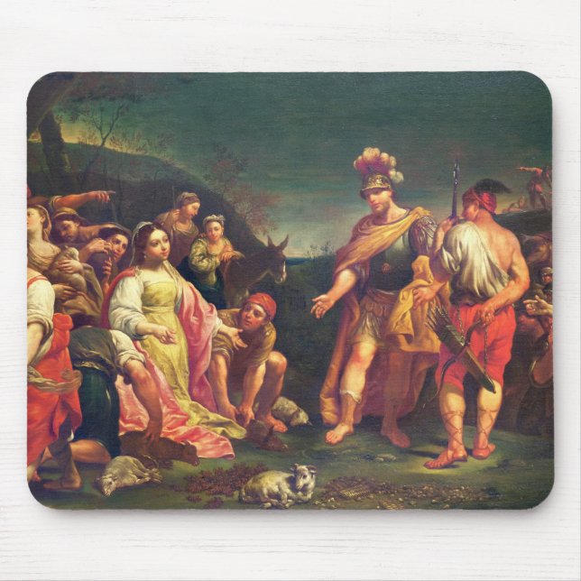 Das Angebot von Abigail vor David Mousepad (Vorne)