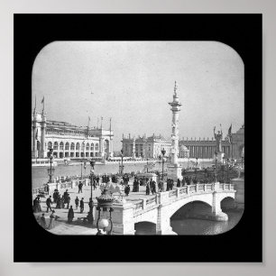 Das Angemessen-Gericht der Plakat-Welten von Ehre Poster