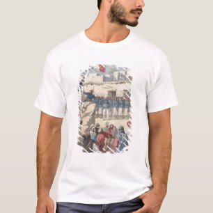 Das Anheben der französischen Flagge in Timbuktu T-Shirt