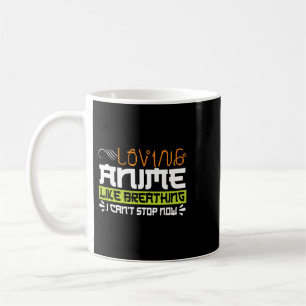 Das Anime-Liebeszitat aus der Sonne ist wie Atmen Kaffeetasse