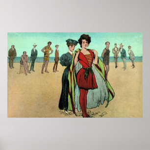 Das Ankunftsplakat Poster