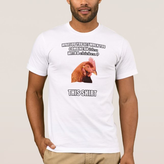 Das Anti-Witz Huhn ist an es wieder! T-Shirt (Vorderseite)