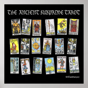 Das antike Subprime-Tarot Poster