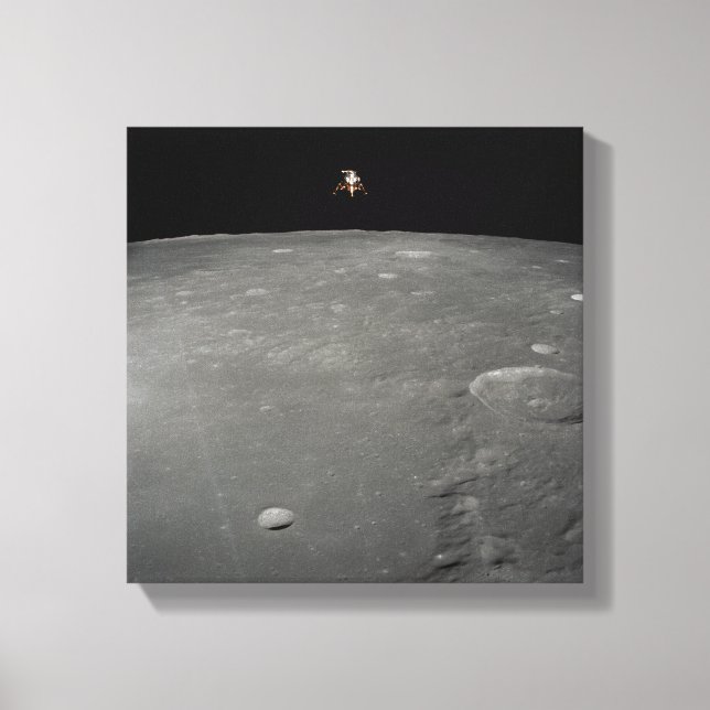 Das Apollo 12 Mondmodul Intrepid Leinwanddruck (Vorderseite)