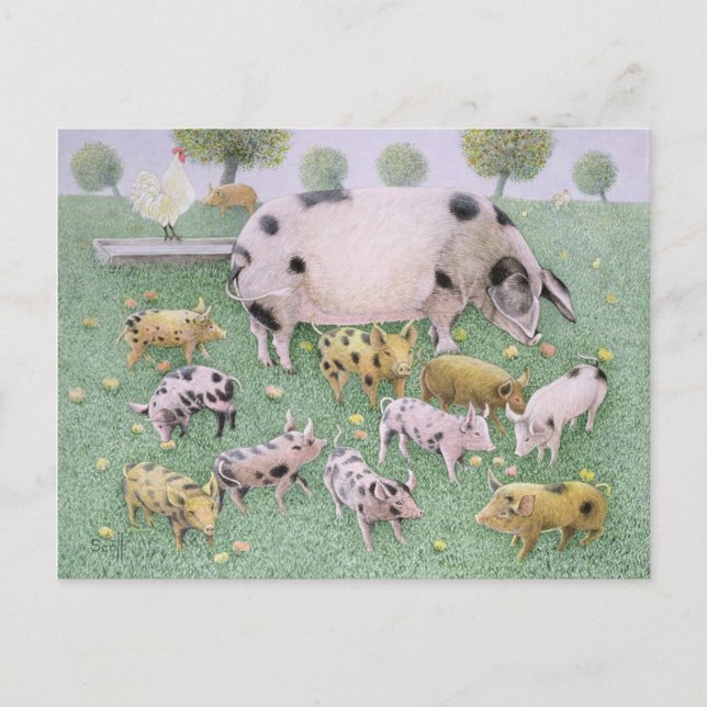 Das Apple Fest Postkarte (Vorderseite)