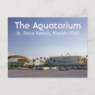 Das Aquatarium St Pete Beach, Florida Postcard Postkarte