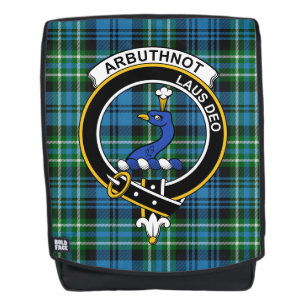 Das Arbuthnott Hunting Clan Crest Tartan Karo Rucksack
