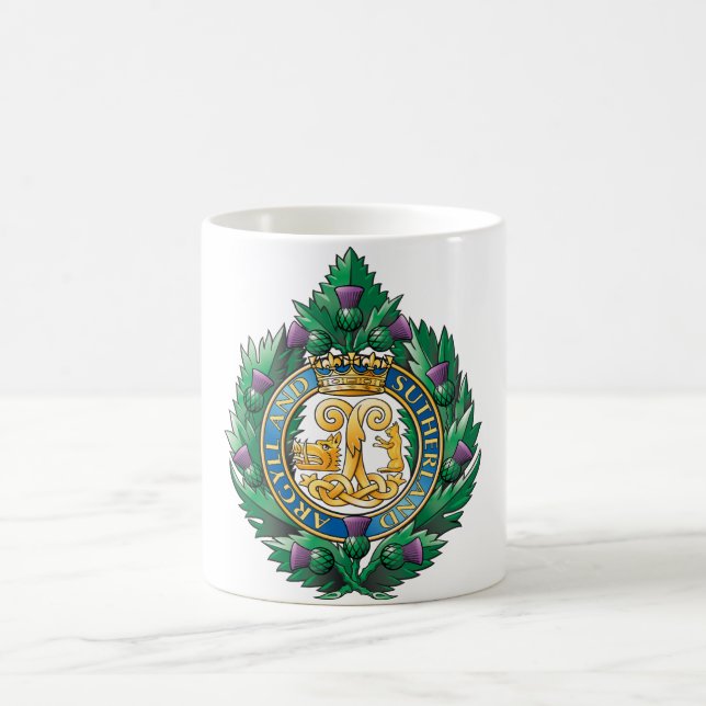 Das Argyll und Sutherland-Hochländer-Regiment Tasse (Mittel)