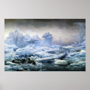 Das arktische Meer Poster