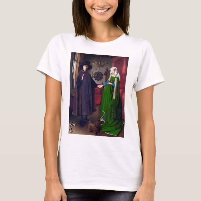 Das Arnolfini-Portrait, Jan van Eyck T-Shirt (Vorderseite)