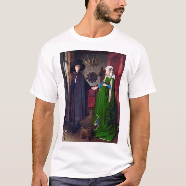 Das Arnolfini-Portrait, Jan van Eyck T-Shirt (Vorderseite)