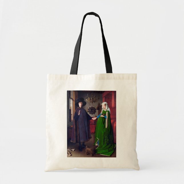 Das Arnolfini-Portrait, Jan van Eyck Tragetasche (Vorne)