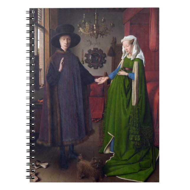 Das Arnolfini-Portrait von Jan van Eyck Notizblock (Vorderseite)
