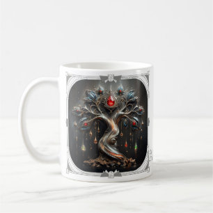 Das Art Deco Design 'Baum des Lebens'. Kaffeetasse