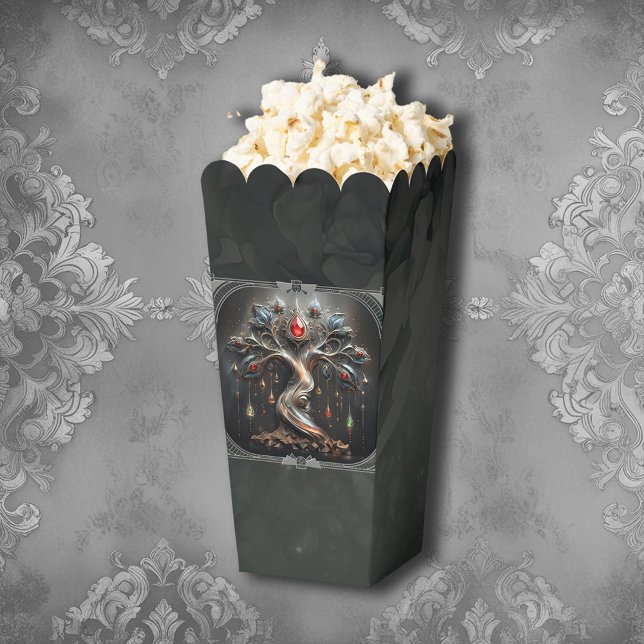 Das Art Deco-Design des Baums des Lebens. Geschenkschachtel (Von Creator hochgeladen)