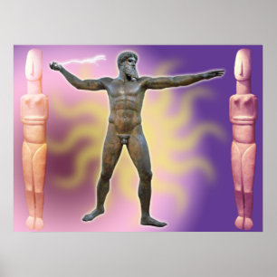 Das Artemision Zeus oder Poseidon_04 Poster