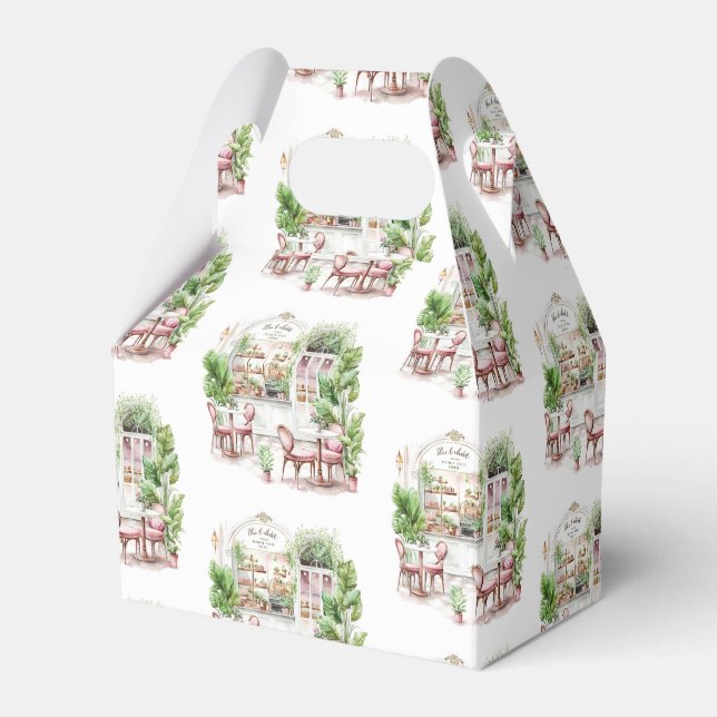 Das ästhetische Französisch-Café, Vintag, Geschenkschachtel (Vorderseite)