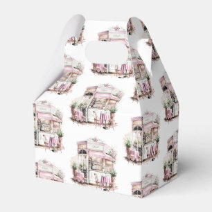 Das ästhetische Französisch-Café, Vintag, Geschenkschachtel