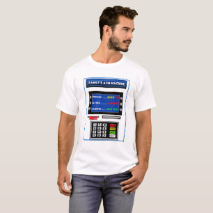 DAS ATM-T-SHIRT DER FAMILIE - SPASS - MASCHINE UND T-Shirt