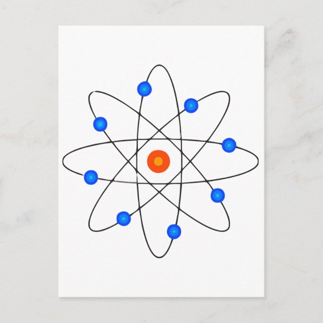 Das Atom Postkarte (Vorderseite)