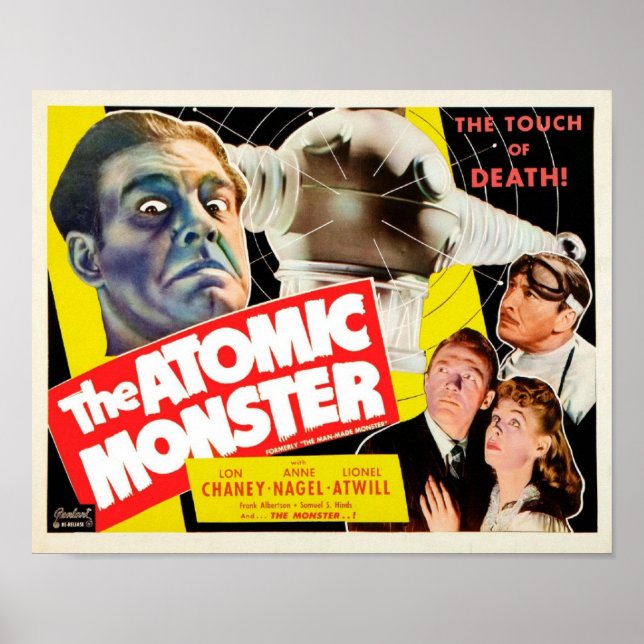 Das Atommonster-Poster Poster (Vorne)