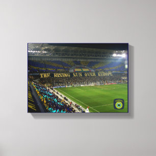 Das aufgehende Sonne über Europa - Choreografie Leinwanddruck