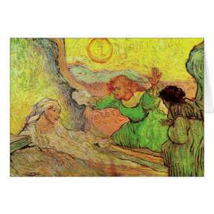 Das Aufheben von Lazarus durch Vincent van Gogh Ca