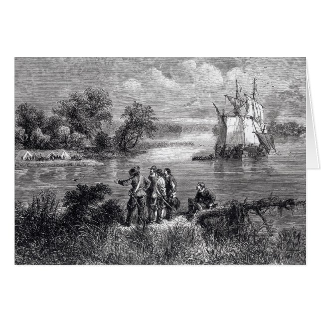 Das aufsteigende Moravians das Delaware (Vorderseite (Horizontal))
