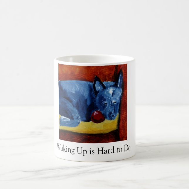 Das Aufwachen ist hart zu tun Kaffeetasse (Mittel)