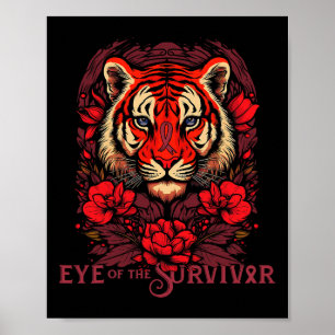 Das Auge der Sichelzelldrüse Poster