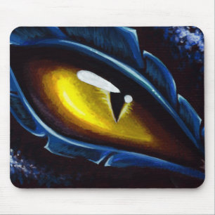 Das Auge des blauen Drachen Mousepad