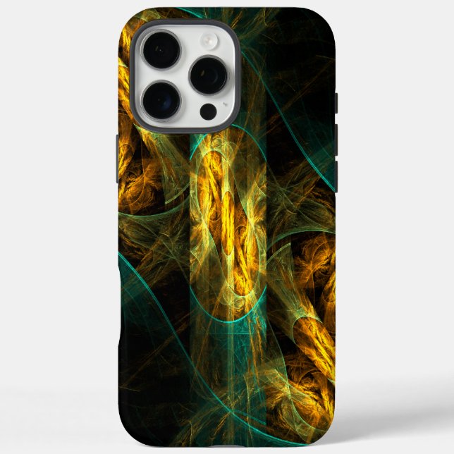 Das Auge des Dschungels Abstrakte Kunst Case-Mate iPhone Hülle (Rückseite)