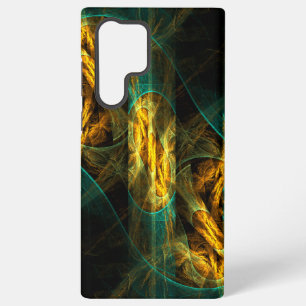 Das Auge des Dschungels Abstrakte Kunst Samsung Galaxy Hülle