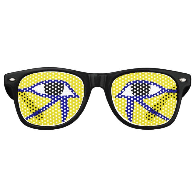 Das Auge des Horus Partybrille (Vorderseite)