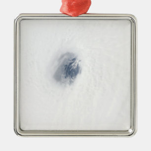 Das Auge des Hurrikans Rita Ornament Aus Metall