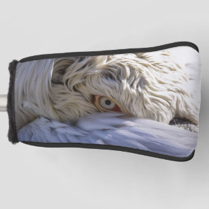 Das Auge eines Pelikanen Golf Headcover
