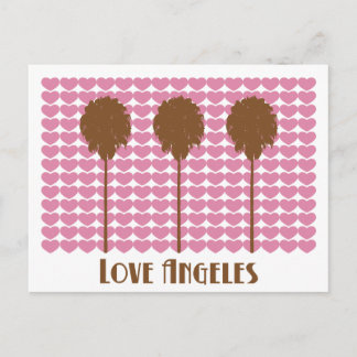 Das Auge fiel in die Liebe... Postkarte