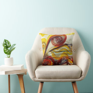 Das Auge Gottes von Georgiana Houghton Kissen