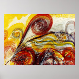 Das Auge Gottes von Georgiana Houghton Poster