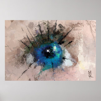 Das Auge hatte es Poster