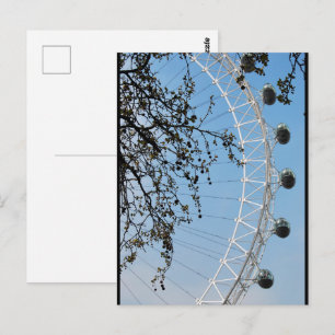 Das Auge im Herbst Postkarte