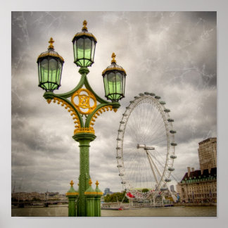 Das Auge ist die Lampe des Körpers Poster