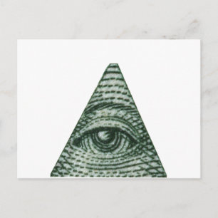 Das Auge Postkarte