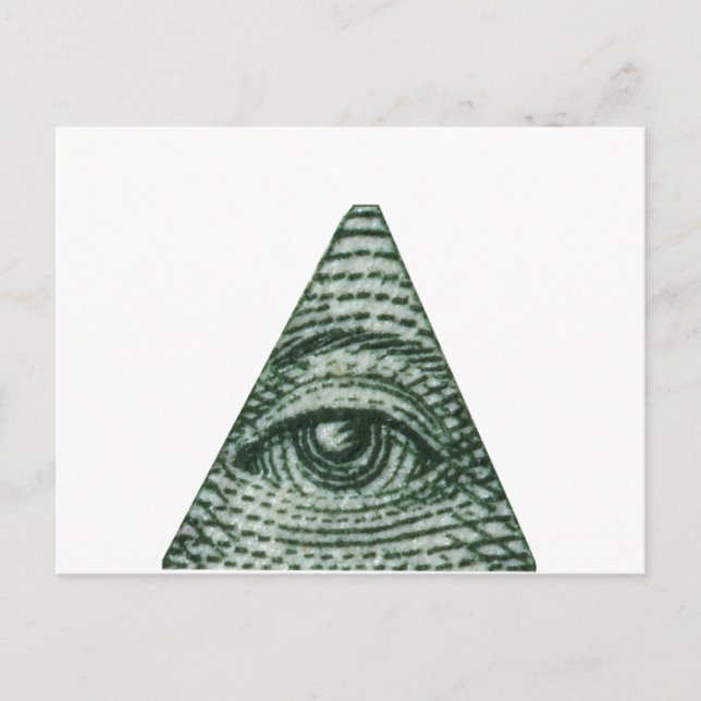 Das Auge Postkarte (Vorderseite)